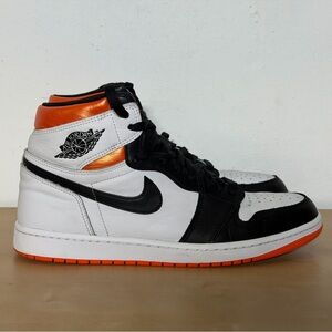 Nike Air Jordan 1 High OG Electro Orange Sneakers 555088-180 Men’s Size 11.5